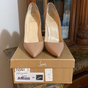 Authentic Christian Louboutin So kate 120 patent